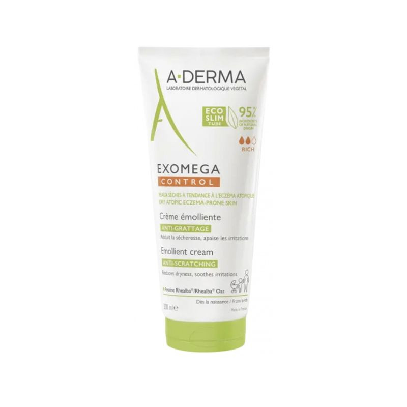 A-Derma Exomega Control Crema emolienta, 200ml