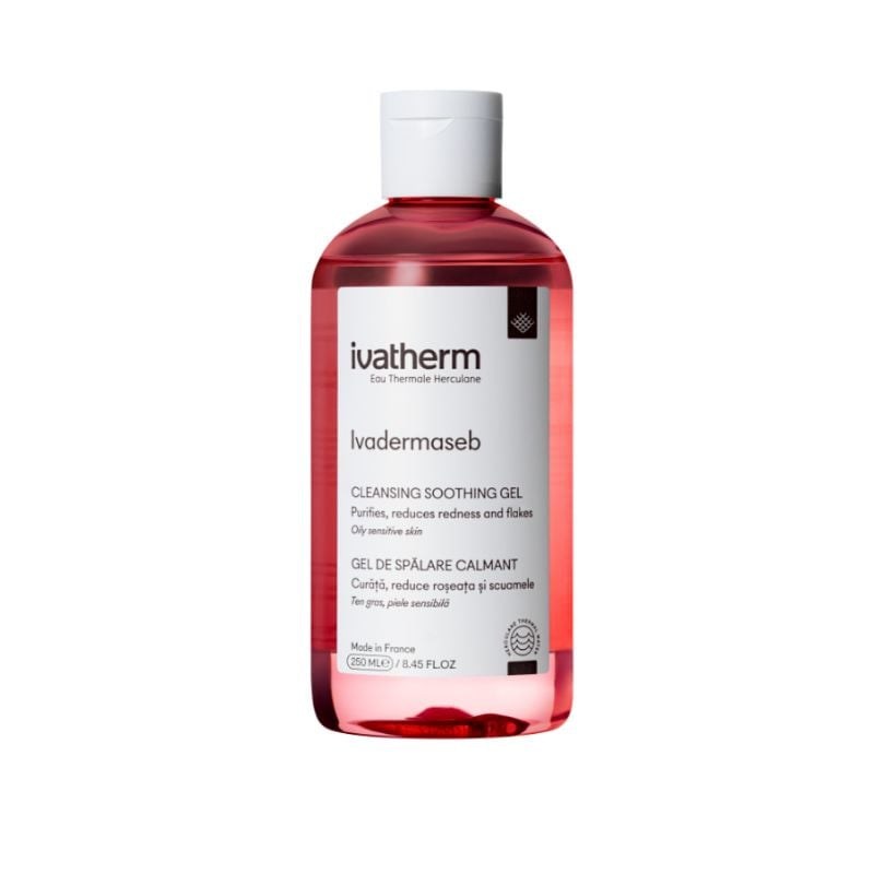 Ivatherm Ivadermaseb Gel De Spalare Calmant, 250ml