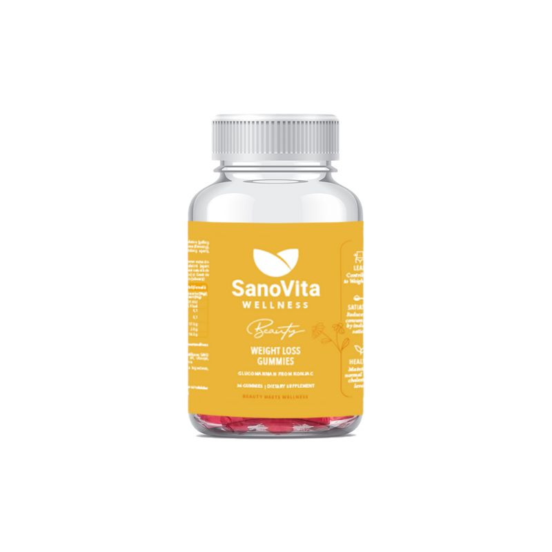 Sanovita Wellness Jeleuri pentru controlul greutatii Weight Loss Beauty, 36 bucati