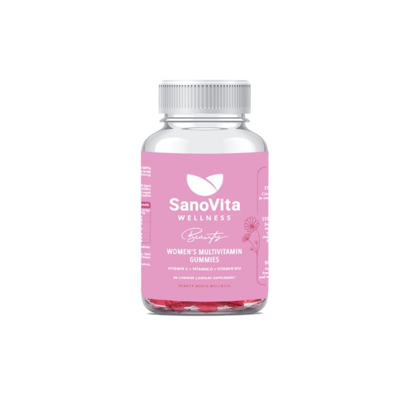 Sanovita Wellness Jeleuri cu multivitamine pentru femei Beauty, 60 bucati