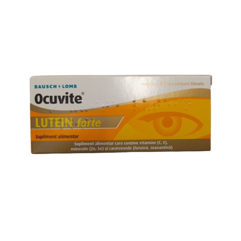 Ocuvite lutein forte, 30 comprimate