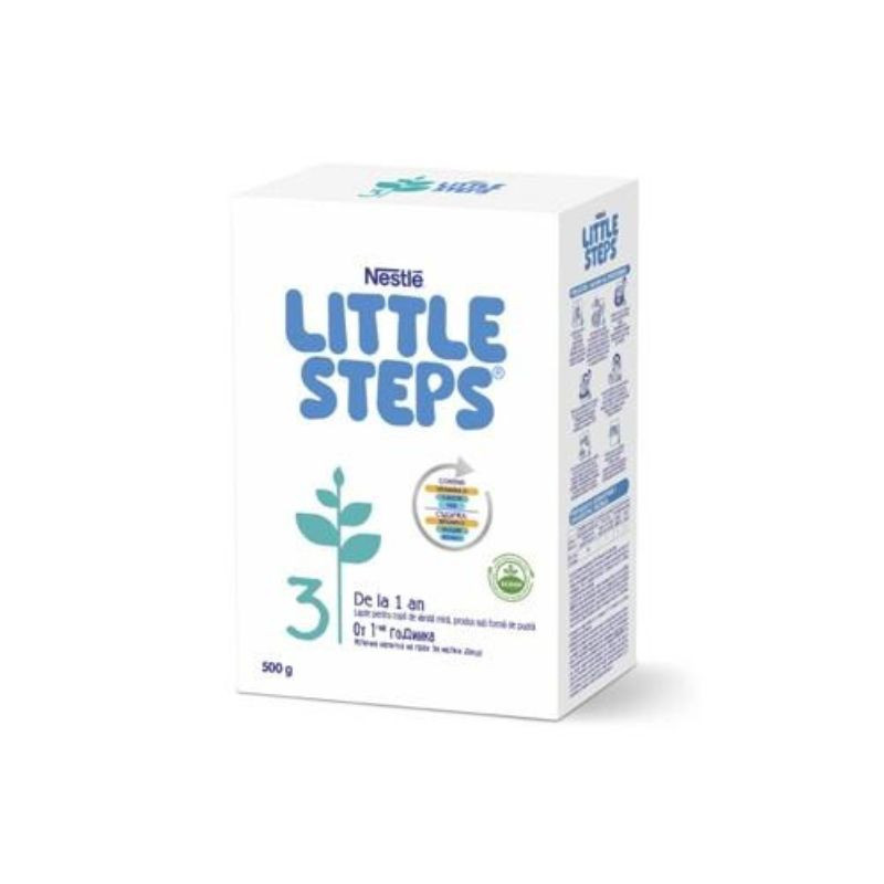 Nestle Little Steps 3, de la 1 an, 500g 500g imagine teramed.ro