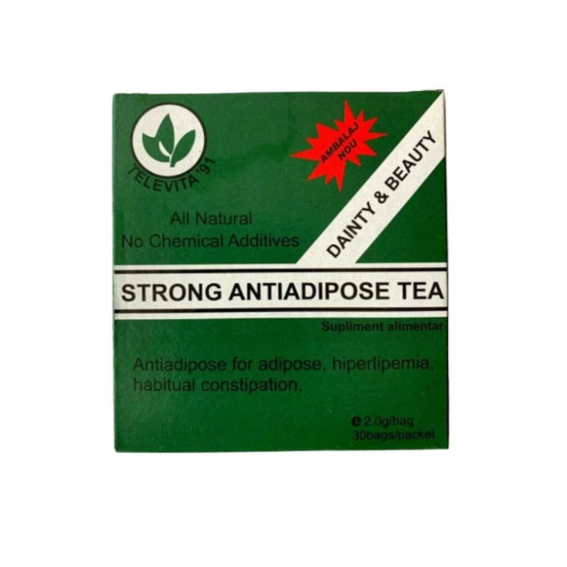 Ceai Antiadipos Strong, 30 plicuri antiadipos imagine noua