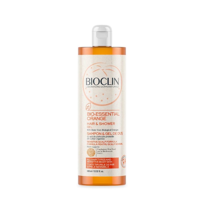 BIOCLIN BIO-ORANGE Sampon&gel de dus, 400ml 