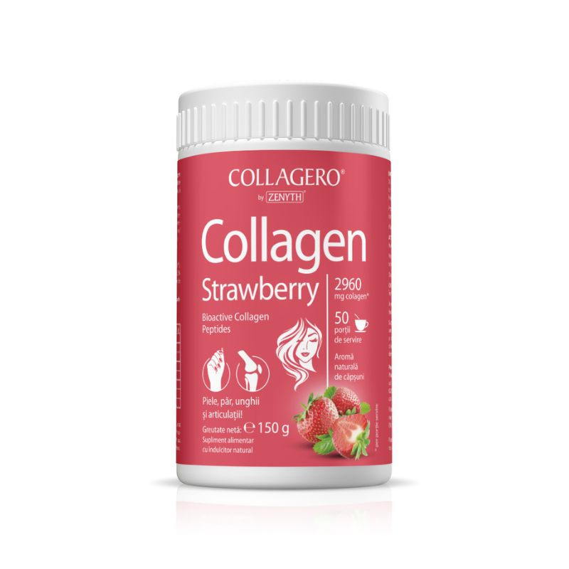 Zenyth Collagen strawberry, 150g 150g imagine noua