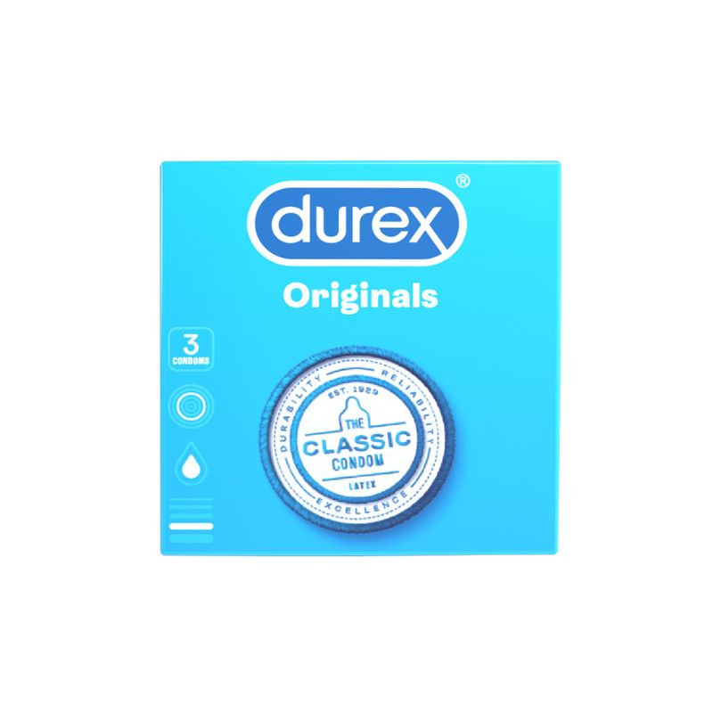 Durex Originals, 3 bucati farmacie nonstop online pret mic aptta