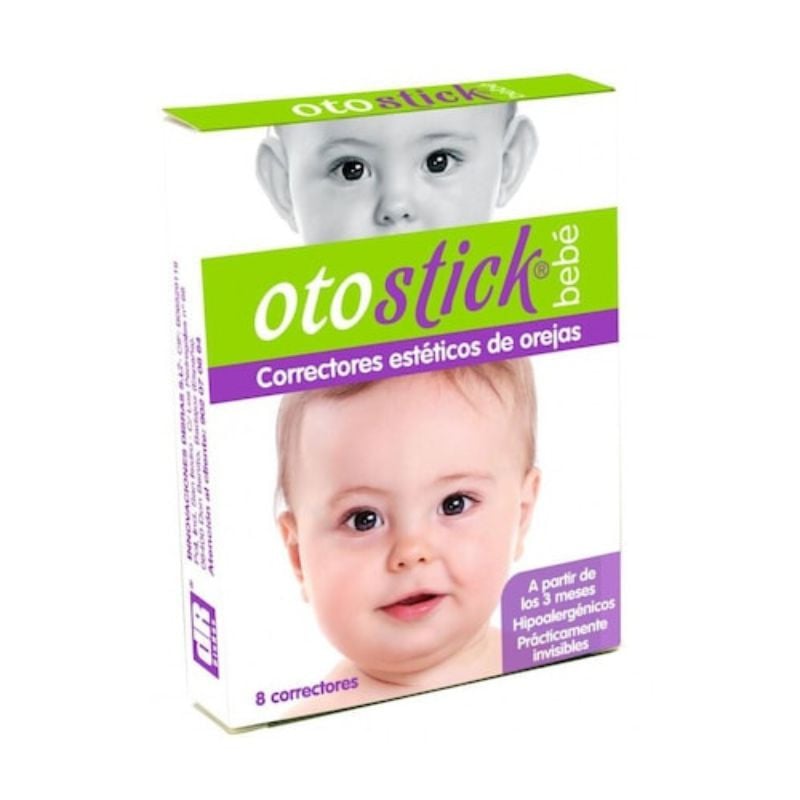 Otostick bebe, Corectoare pentru urechi decolate, clapauge, 8 plasturi bebe imagine noua