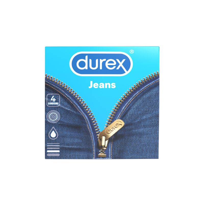 Durex jeans prezervative, 4 bucati