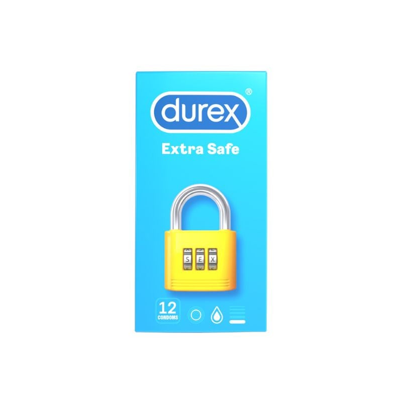 Durex Extra Safe Prezervative, 12 bucati