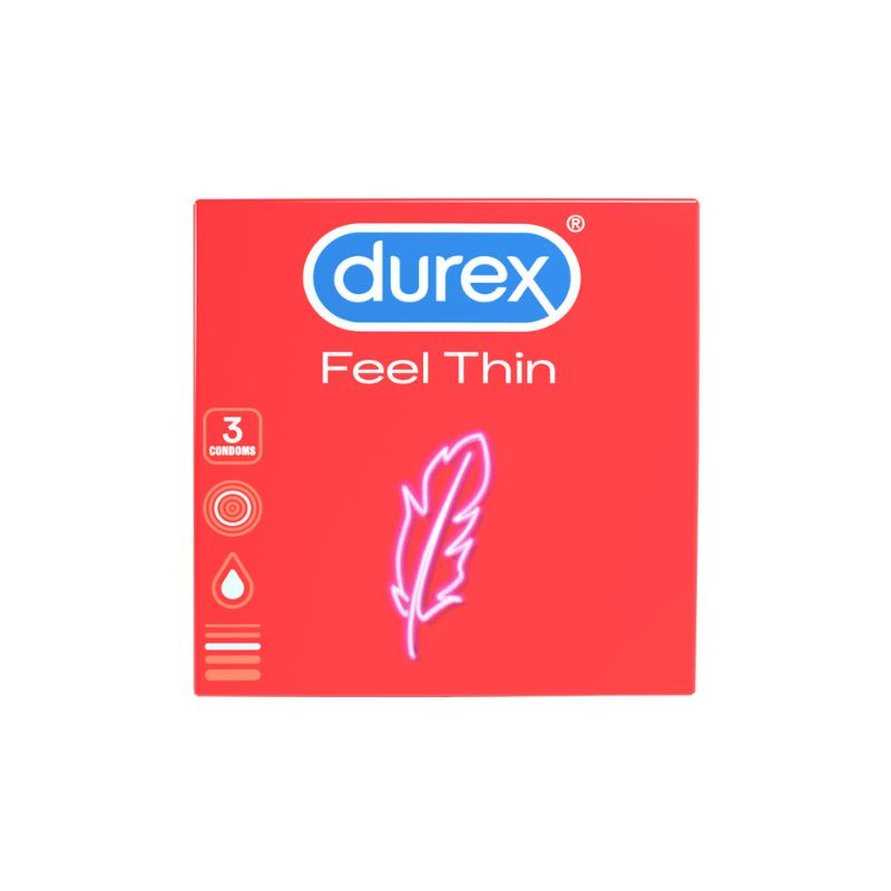 Durex Feel Thin Prezervative, 3 bucati farmacie nonstop online pret mic aptta