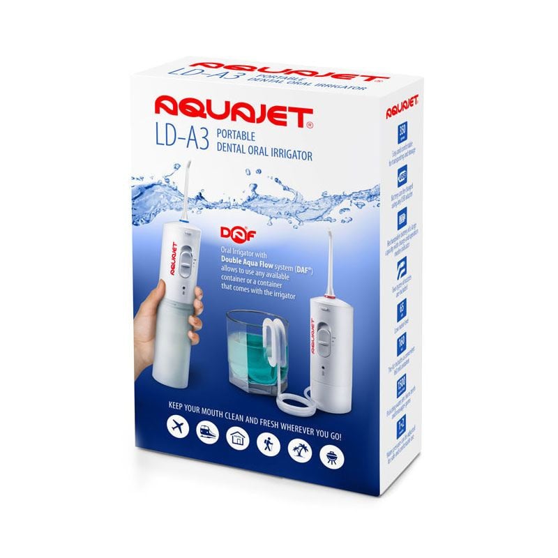 Irigator bucal Little Doctor Aquajet LD A3 pentru adulti, 1 bucata adulti imagine noua