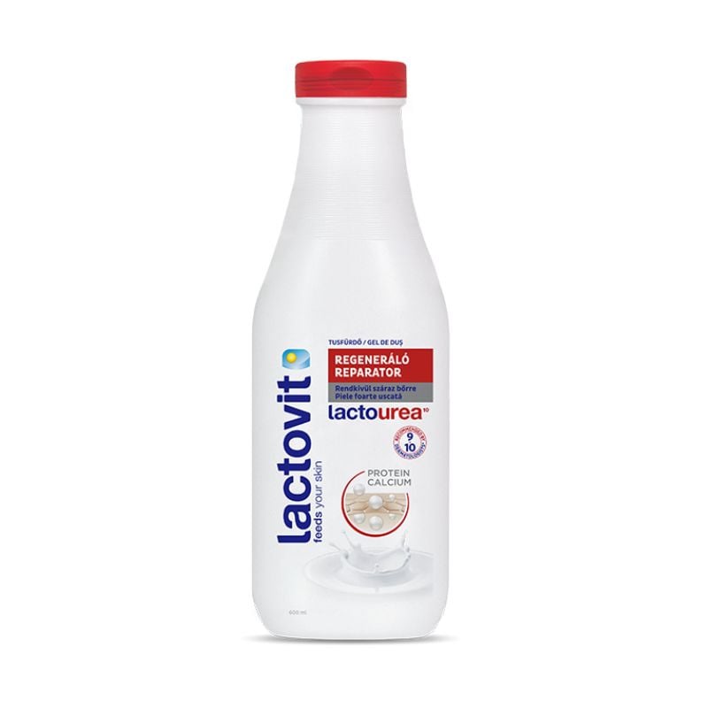 Lactovit gel de dus lactourea, 600 ml