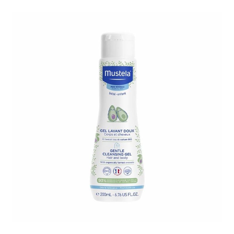 Mustela Gel de curatare par si corp, 200 ml 200% imagine noua