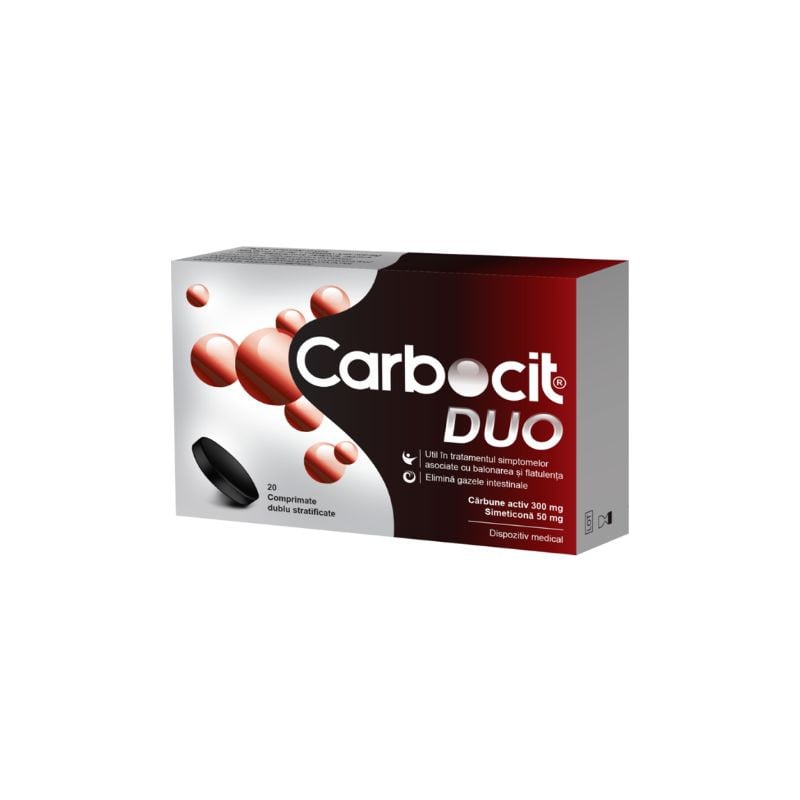 Carbocit DUO, 20 comprimate Balonare 2023-10-02