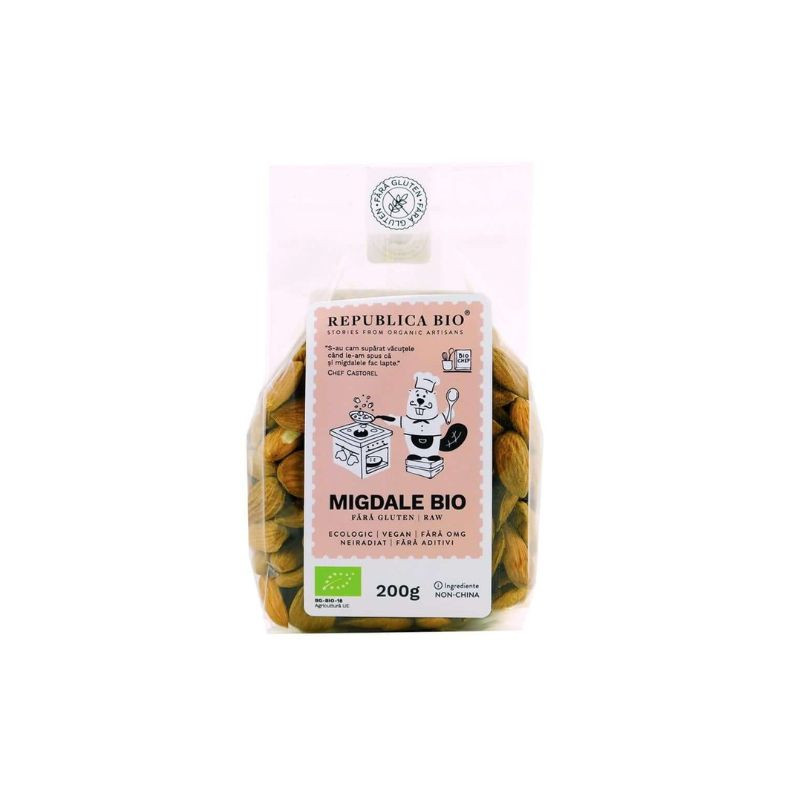 Republica BIO Migdale Bio FARA GLUTEN, 200g Alimente fara gluten 2023-10-03