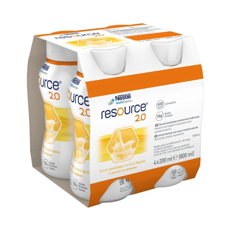 Nestle Resource Protein vanilla, 4 flacoane EasyBottle, 200ml Alimente cu destinatie speciala 2023-09-24