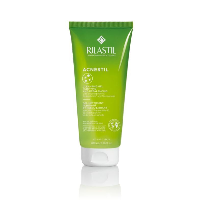 RILASTIL ACNESTIL Gel curatare ten cu tendinta acneica, 200ml