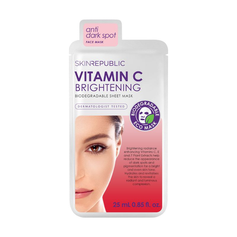 Skin Republic Masca coreeana de fata Iluminatoare cu Vitamina C, 25ml Frumusete si ingrijire 2023-09-24