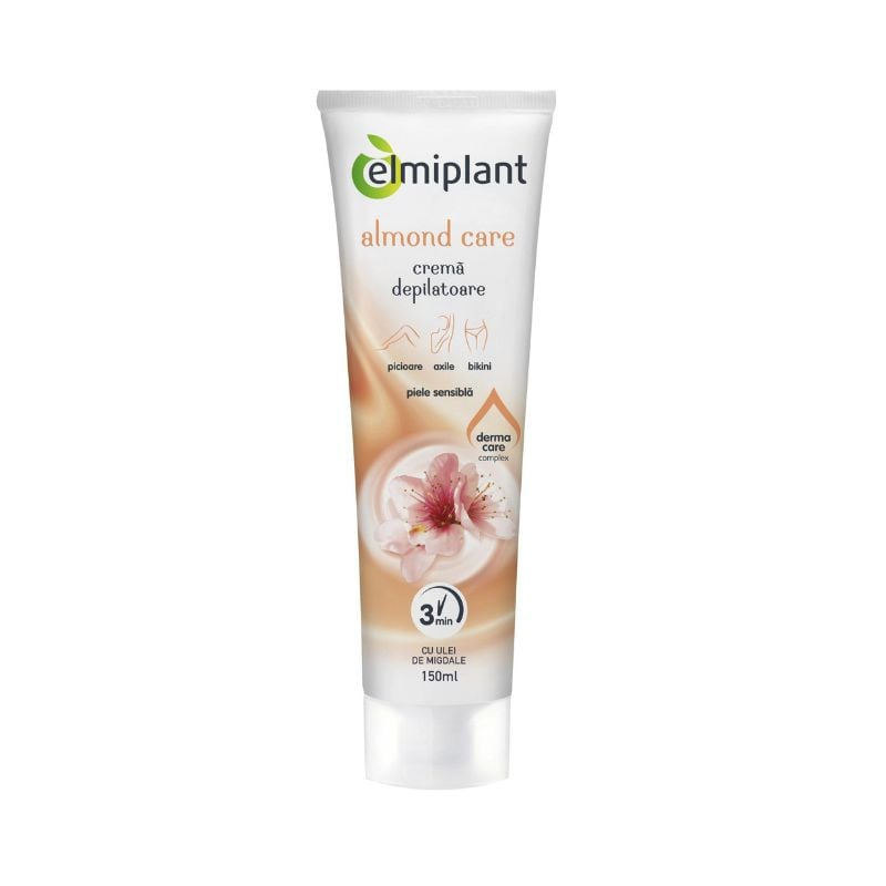 Elmiplant Velvet Touch crema depilatoare sensitiv, 150 ml 150 imagine teramed.ro