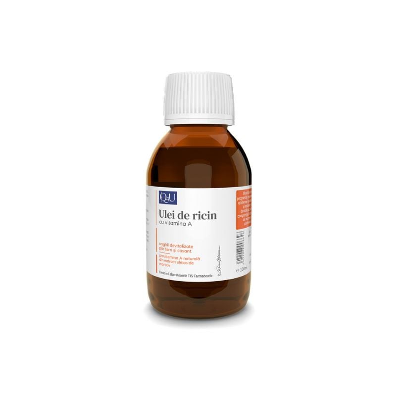 Tis ulei de ricin cu vitamina a, 100 ml