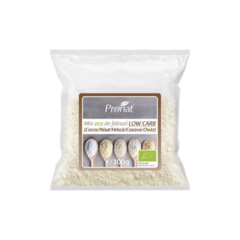 Pronat Faina Low Carb (cocos, naut, cassava, hrisca, ovaz), 300g