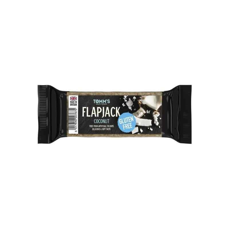 Bombus Baton energizant Flapjack Tomm's original, fara gluten, 100g