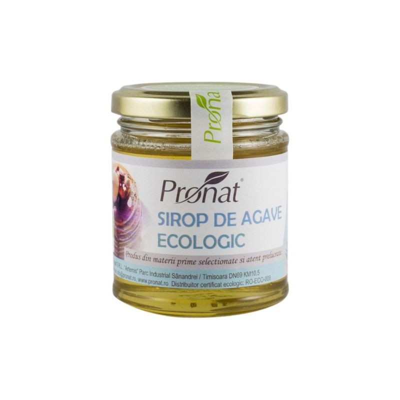 Pronat Sirop bio de agave, 220g 220g imagine 2022