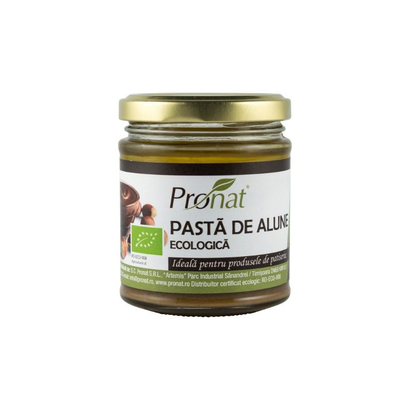 Pronat pasta bio de alune, 170g