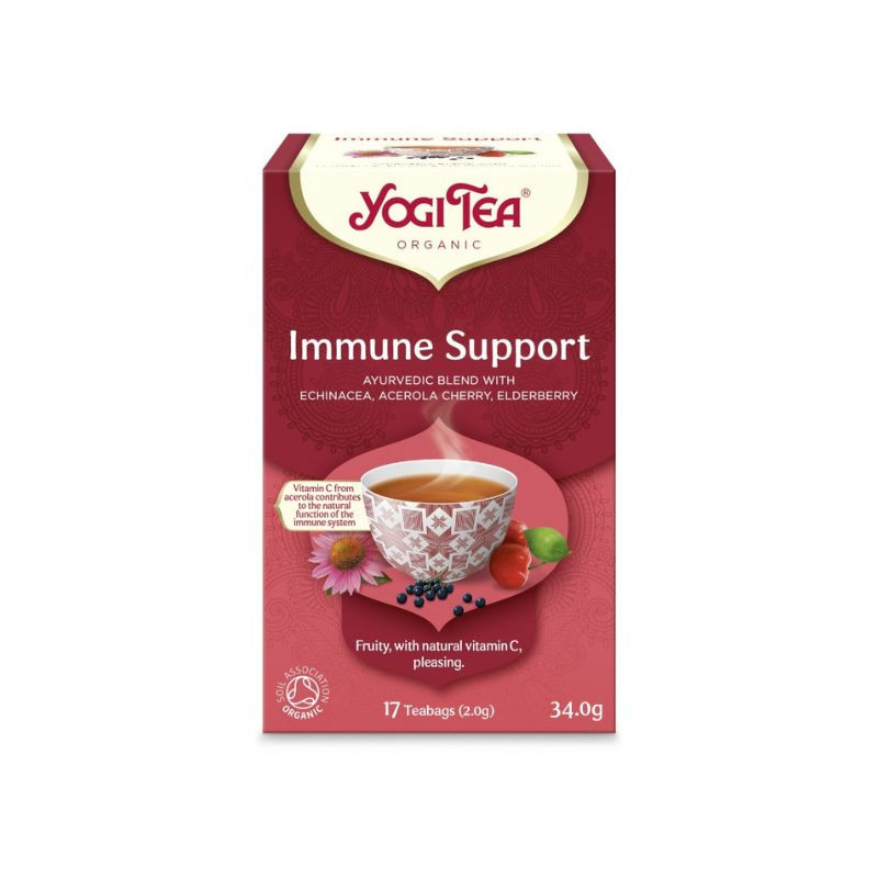 Yogi Tea Ceai sprijin imunitar, 17 plicuri BIO SI Wellness
