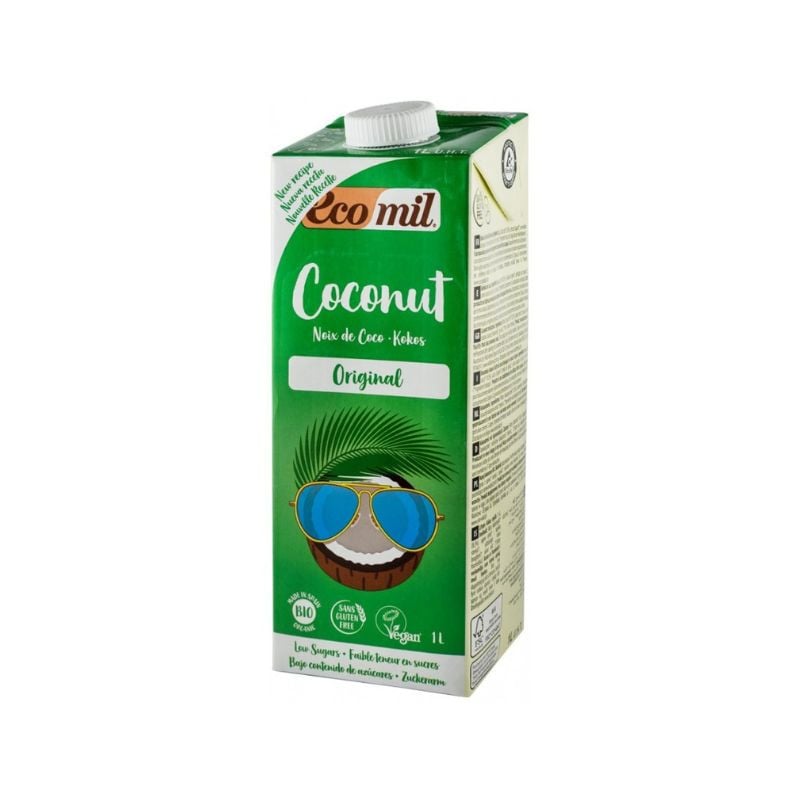 Ecomil Bautura bio de cocos cu agave, 1l