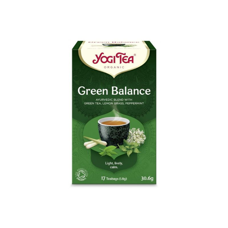 Yogi Tea Ceai echilibru verde, 17 plicuri Bio