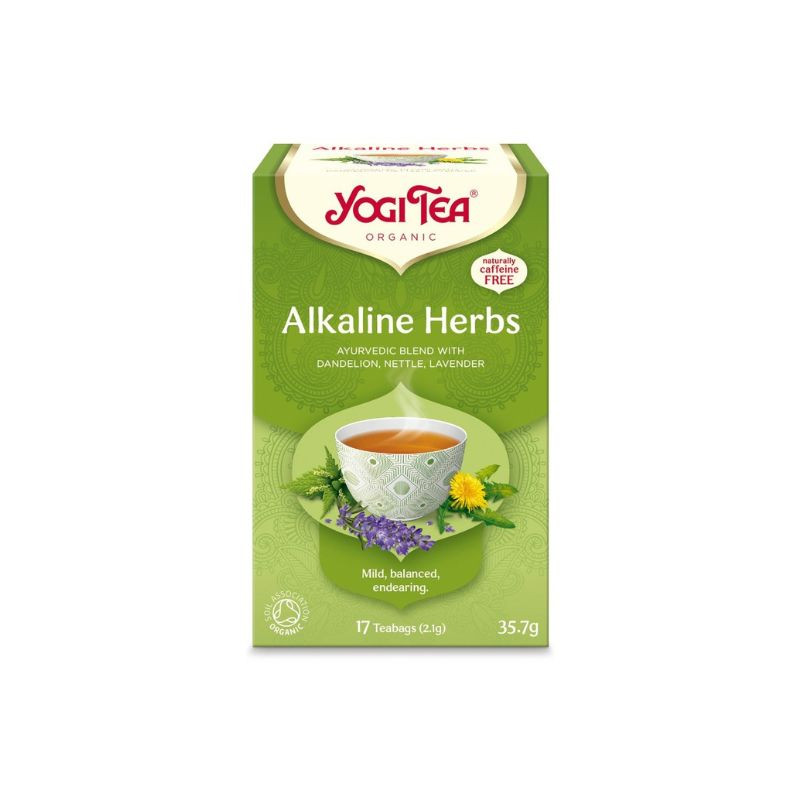 Yogi Tea Ceai din plante Alcaline, 17 plicuri Alcaline
