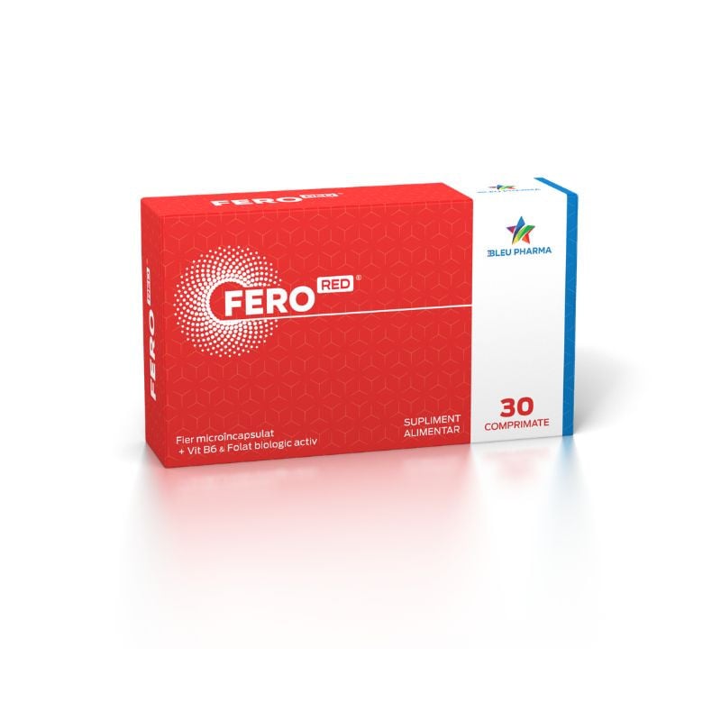 Ferored, 30 comprimate La Reducere Anemie
