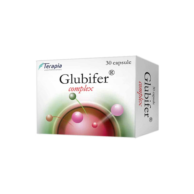 Glubifer complex, 30 comprimate Anemie imagine teramed.ro