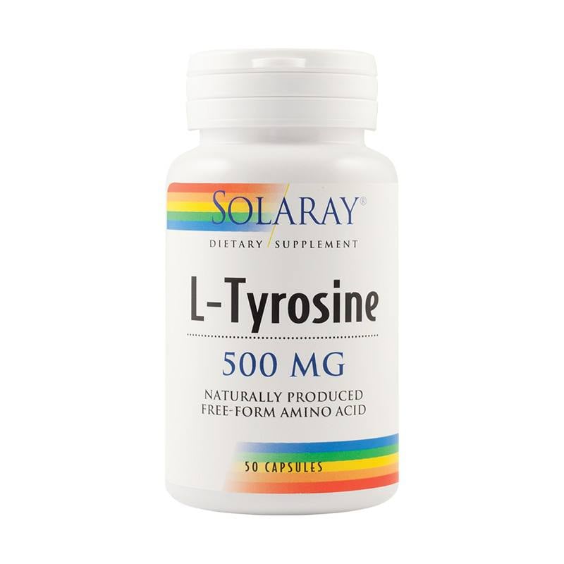 Secom L-tyrosine, Aminoacid Pentru Sanatatea Organismului, 50 Capsule