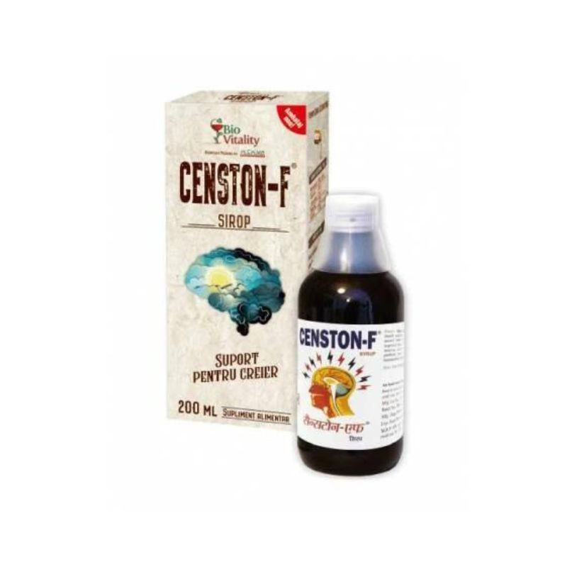 Censton-F Sirop relaxare sistem cerebral, 200 ml, Bio Vitality 200% imagine noua