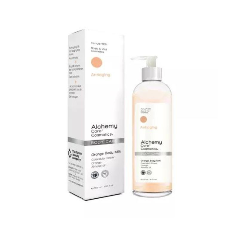 Alchemy Lapte de corp hidratant si tonifiant Orange Body Milk, 250 ml Frumusete si ingrijire