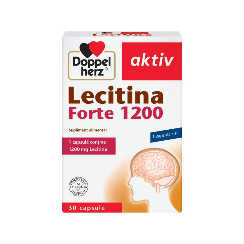 Doppelherz aktiv lecitina forte 1200, 30 capsule