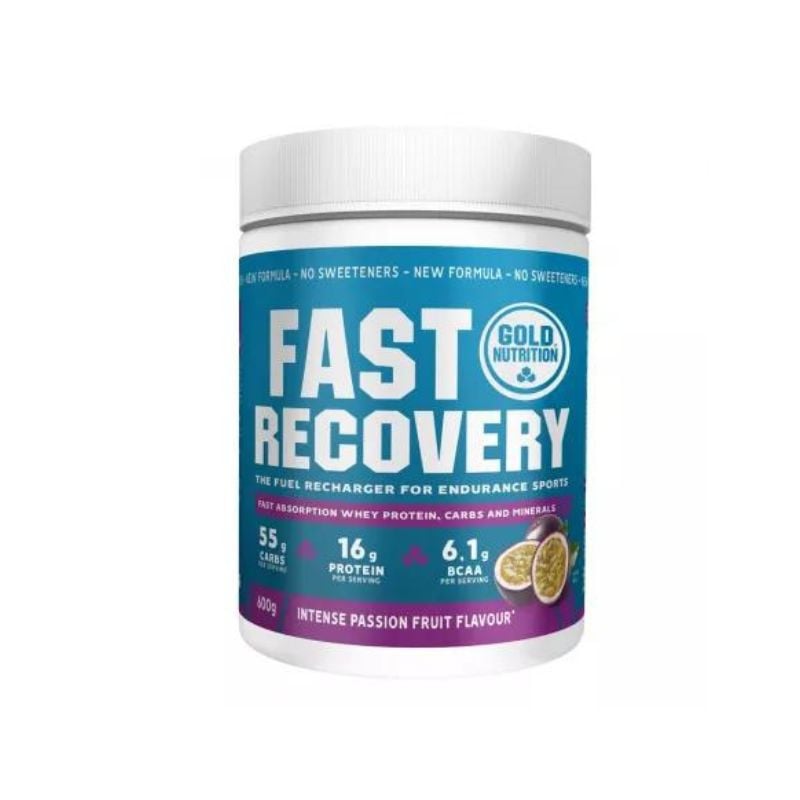 Gold Nutrition Fast recovery cu aroma de fructul pasiunii, 600g