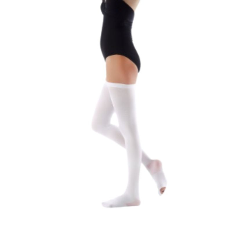 Ciorapi anti-embolism RAYAT AG, pana la coapsa, alb, marimea 3, 1 pereche Ag imagine noua