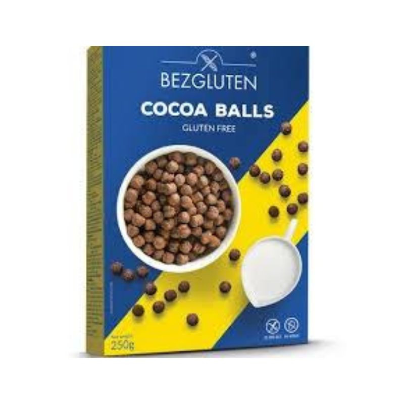 Bezgluten Bile de cereale cu cacao, fara gluten, 250g Alimente fara gluten 2023-10-03
