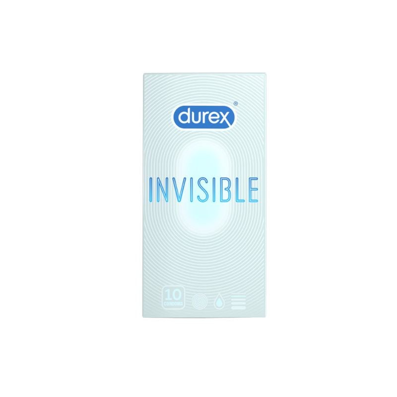 Durex prezervative invisible, 10 bucati