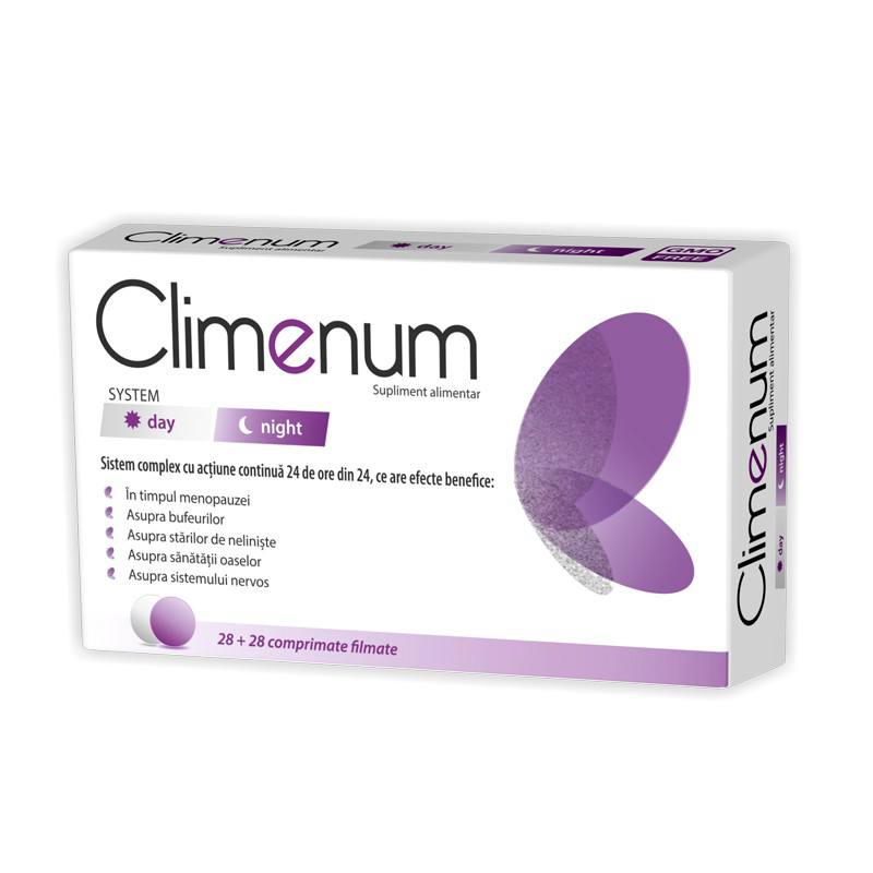 Climenum, 28 + 28 comprimate, ajutor la menopauza ajutor imagine teramed.ro