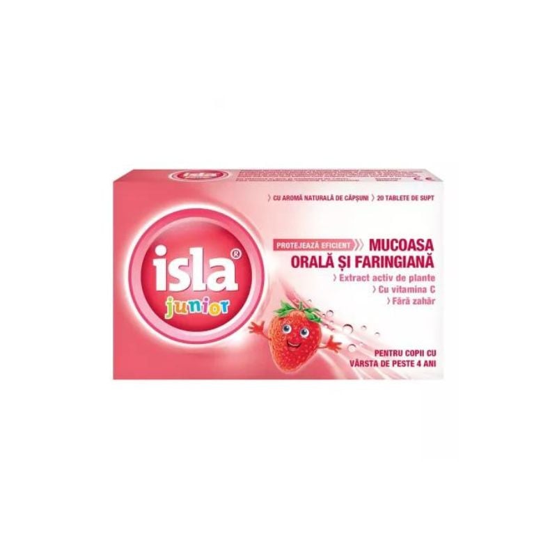 Isla junior, 20 tablete de supt ORL 2023-09-24