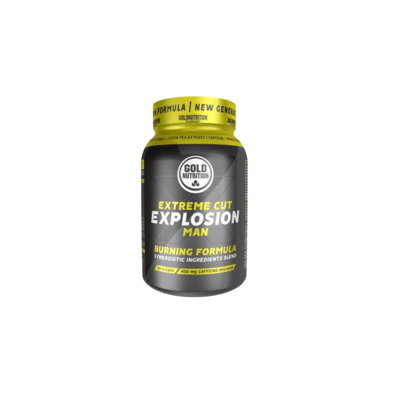 Gold Nutrition Extreme Cut Explosion Man, 90 capsule Arderea imagine teramed.ro
