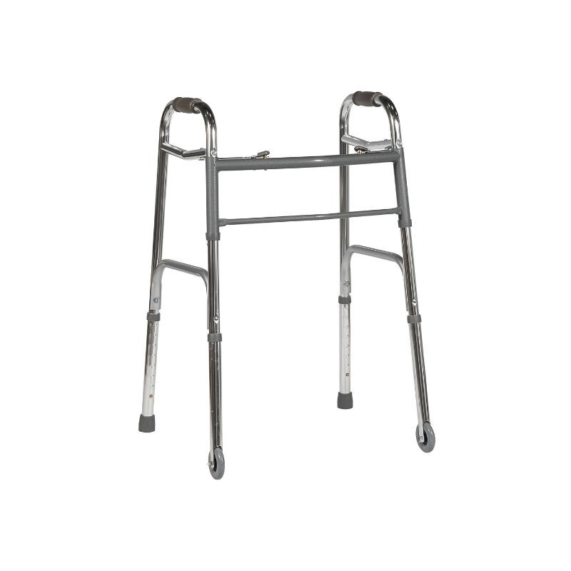Cadru de mers pliabil echipat cu roti frontale BME813, 1 bucata La Reducere BME813