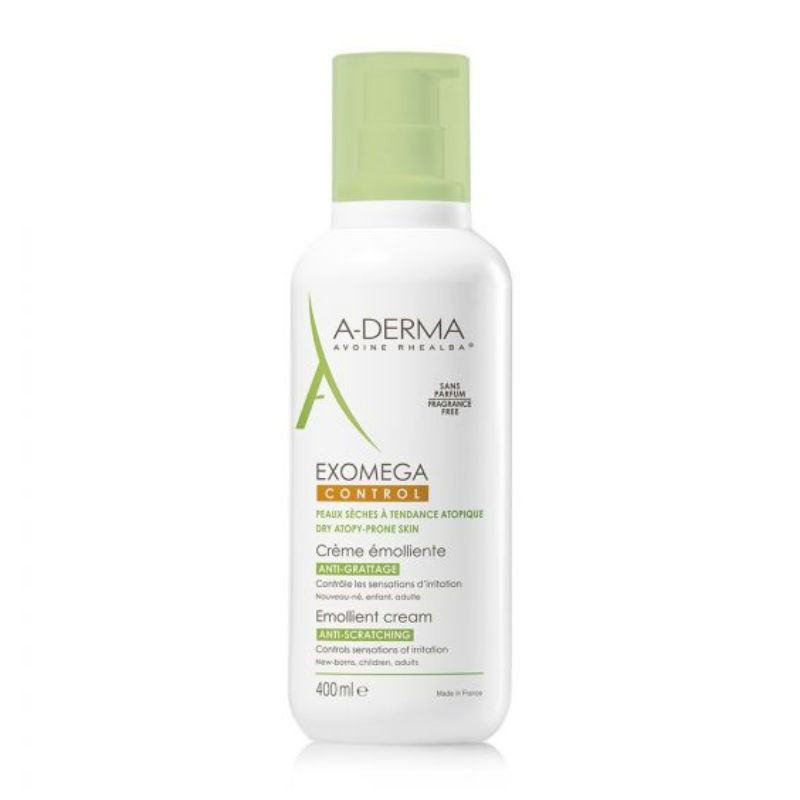 A-Derma Exomega Control Crema emolienta, 400ml Creme de corp 2023-10-01