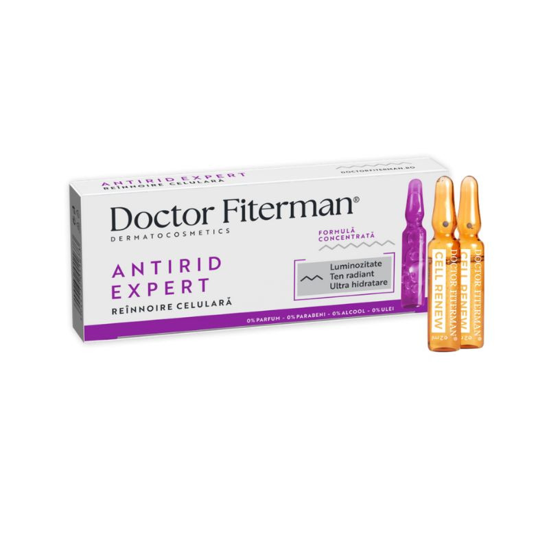 Dr. Fiterman Antirid Expert, 10 fiole Fiole pentru ten 2023-09-23