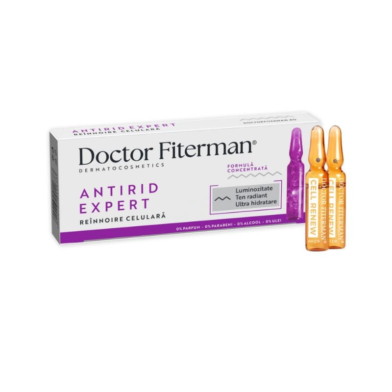 Dr. Fiterman Antirid Expert, 10 fiole Fiole pentru ten 2023-09-23