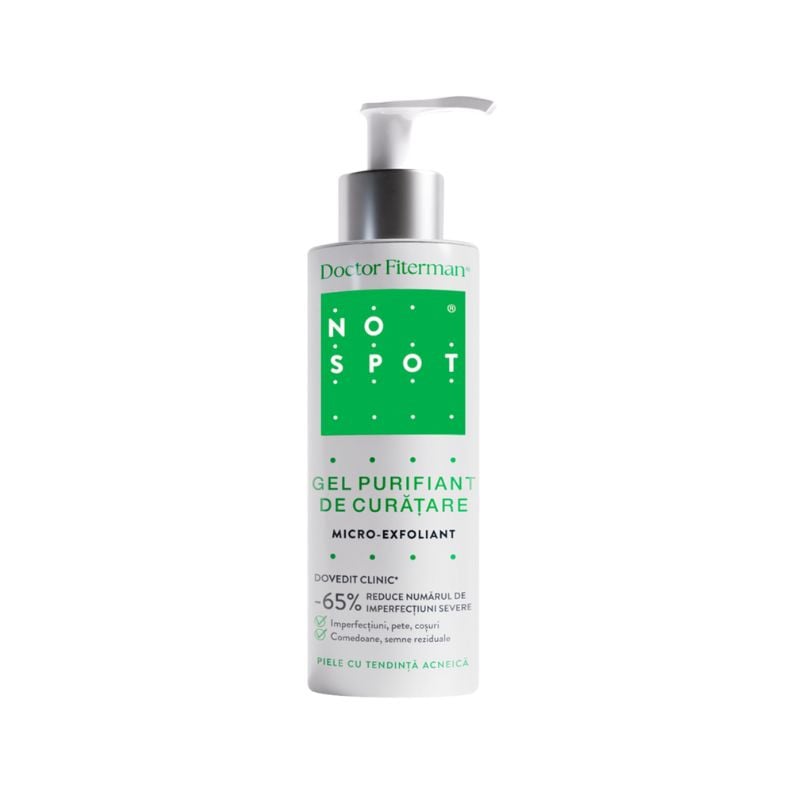 Dr. Fiterman NO SPOT Gel purifiant de curatare, 200 ml